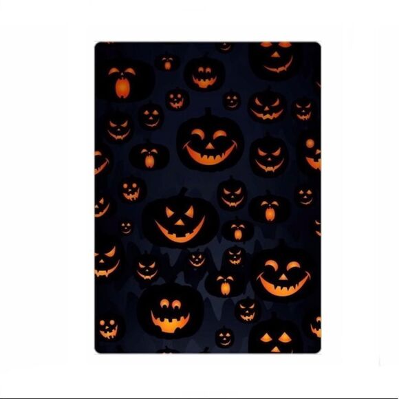 Pumpkin Pattern Halloween Magnet - Picture 2 of 4